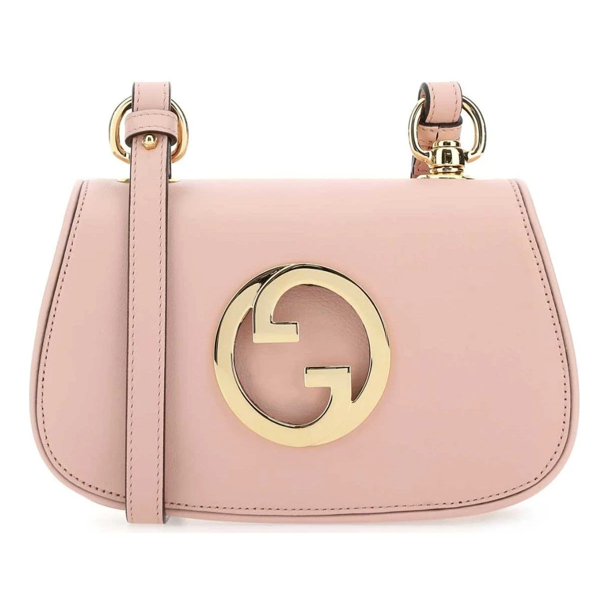 Gucci Blondie Mini Leather Crossbody Shoulder Bag – Pink