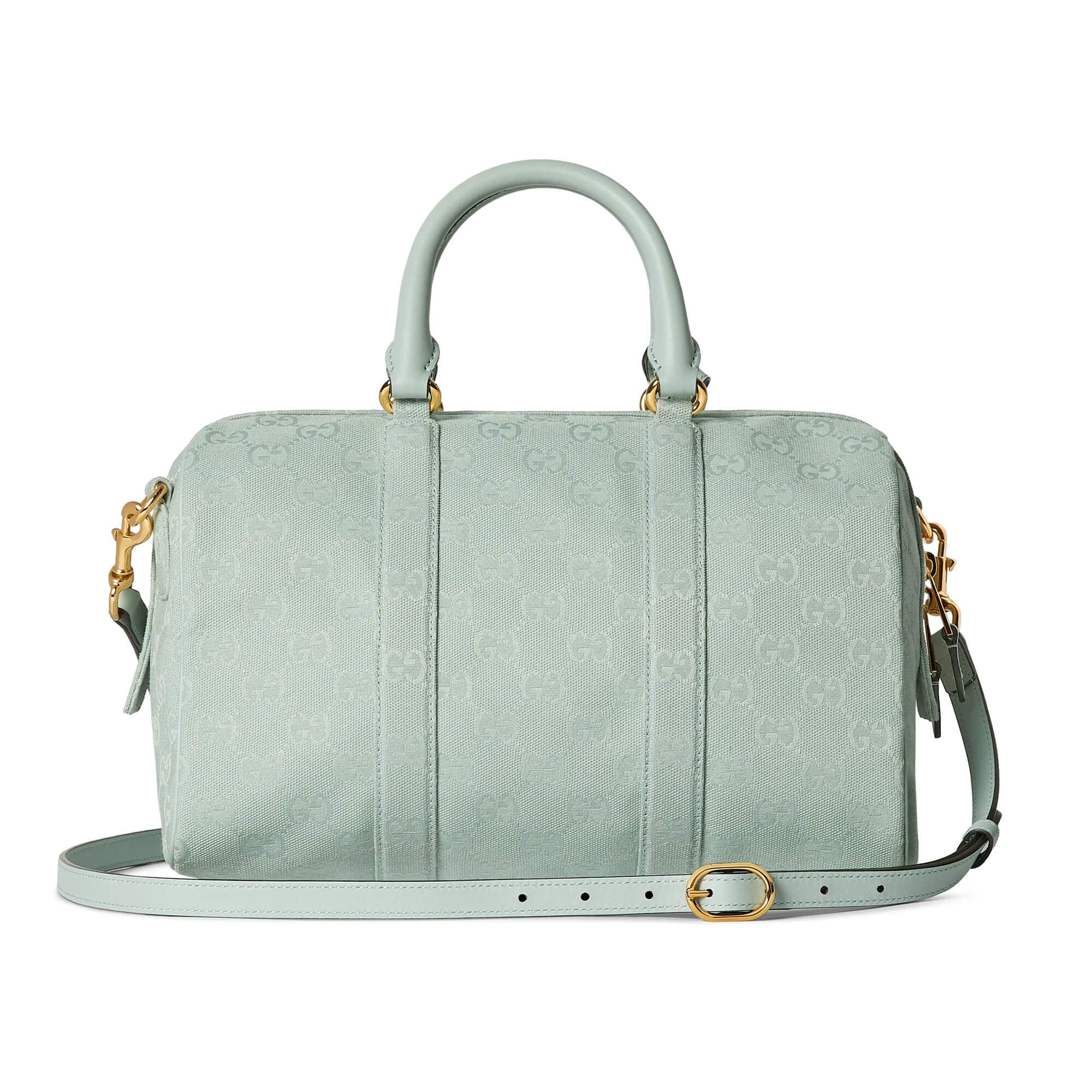 Gucci Ophidia Medium Boston Bag - Ice Blue
