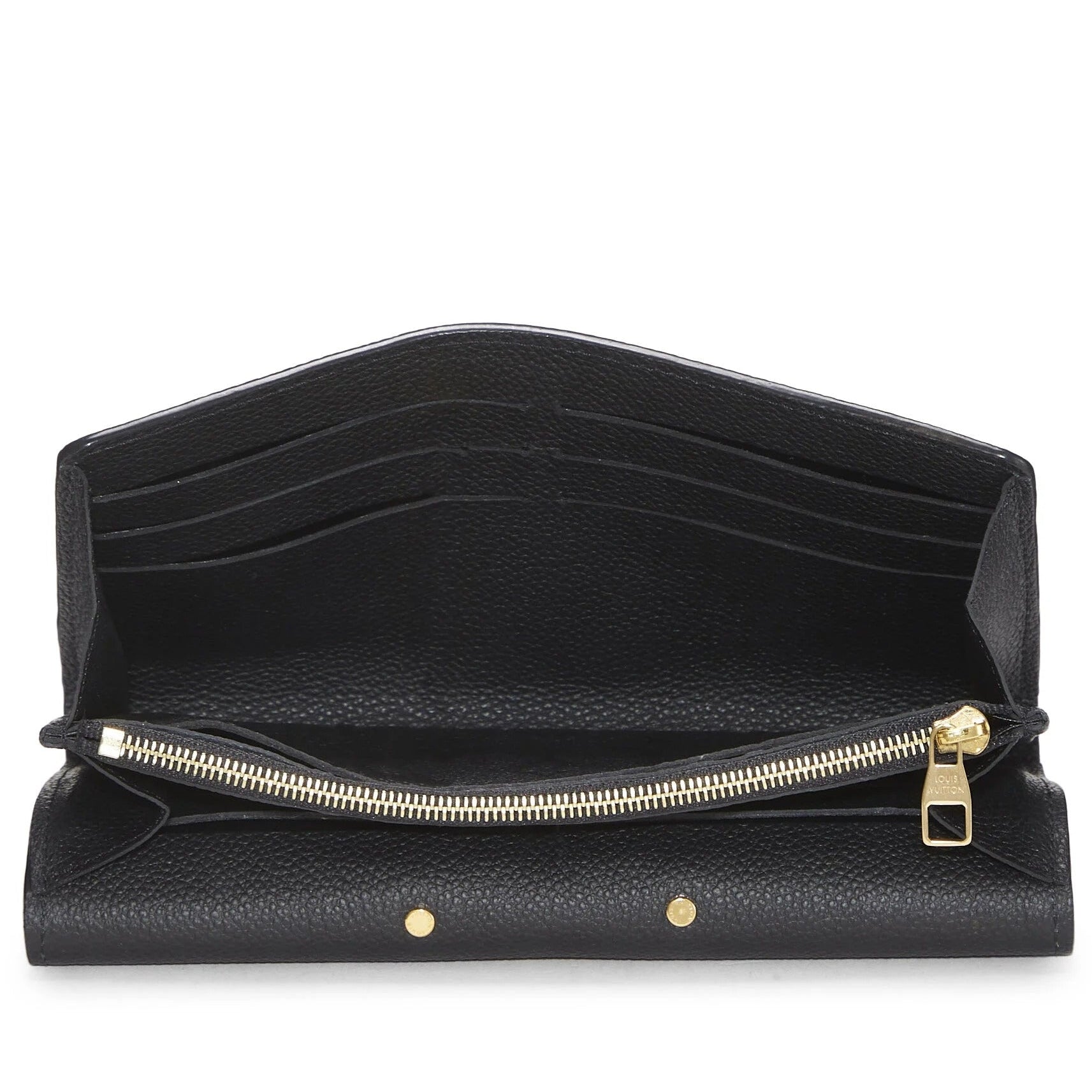 Louis Vuitton Monogram Empreinte Metis Wallet - Black