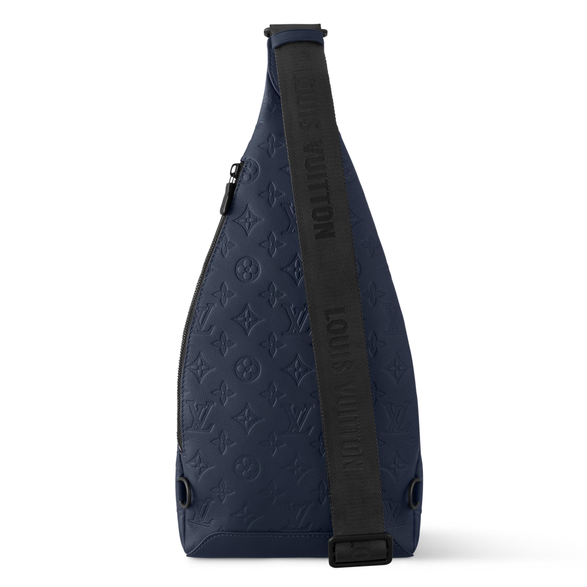 Louis Vuitton Monogram Shadow Leather Duo Slingbag – Navy Blue