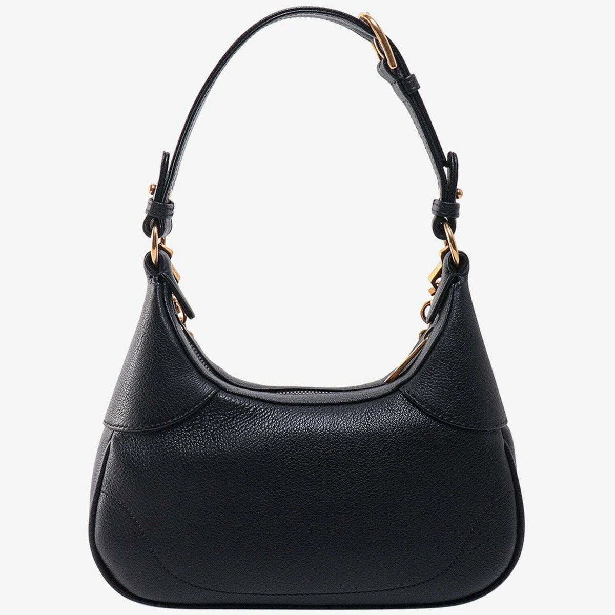Gucci Aphrodite Small Leather Shoulder Bag – Black