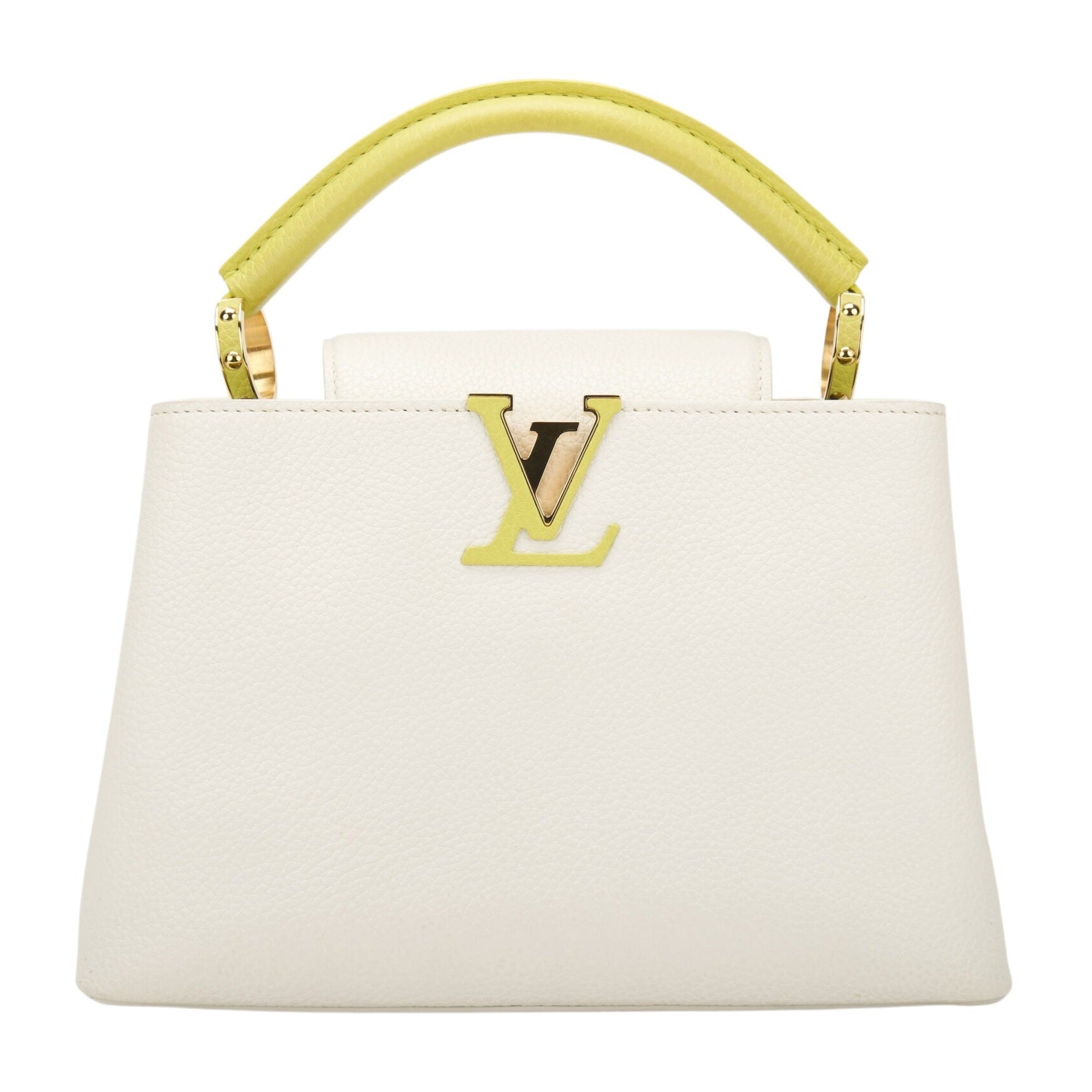 Louis Vuitton Capucines BB Handbag – White