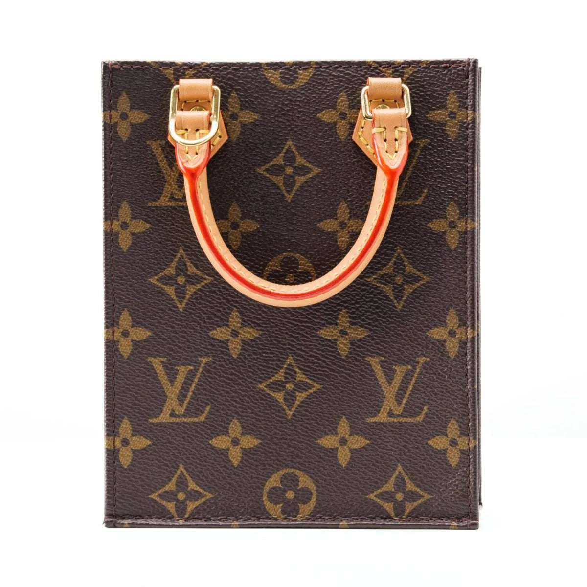 Louis Vuitton Monogram Canvas Petit Sac Plat Crossbody Bag – Brown