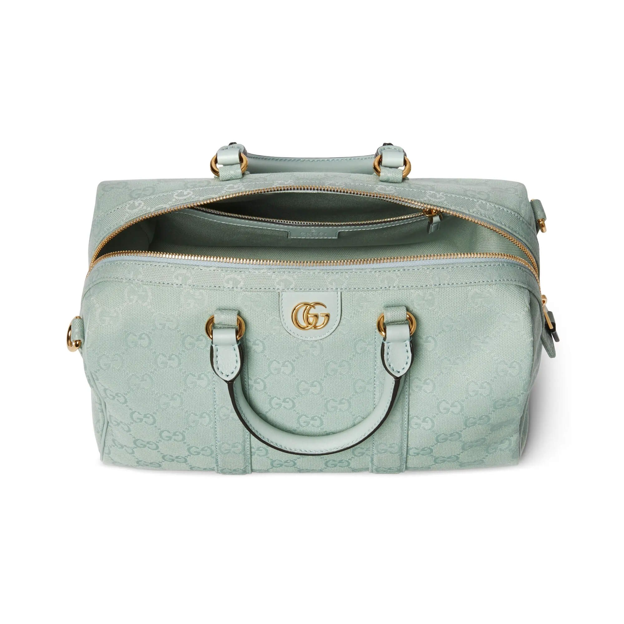 Gucci Ophidia Medium Boston Bag - Ice Blue