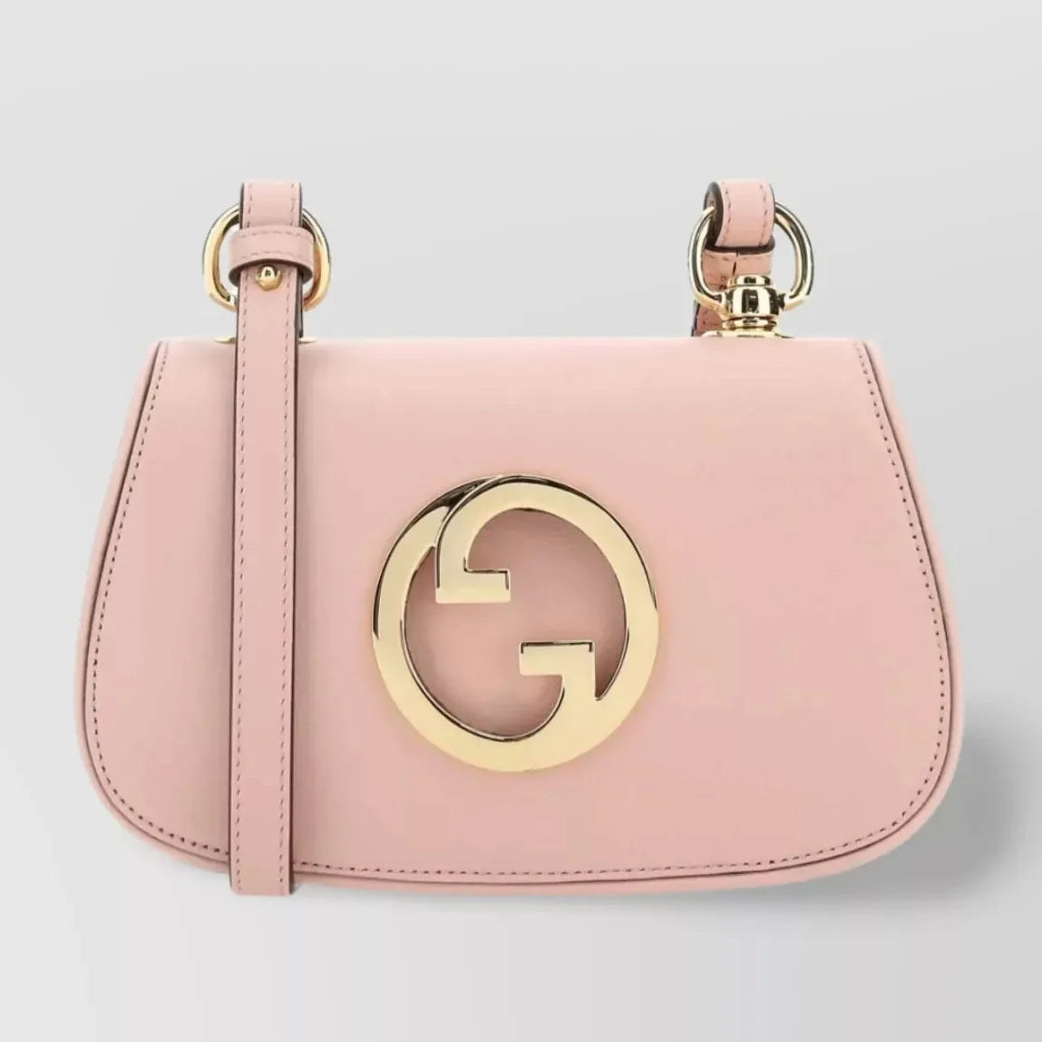 Gucci Blondie Mini Leather Crossbody Shoulder Bag – Pink