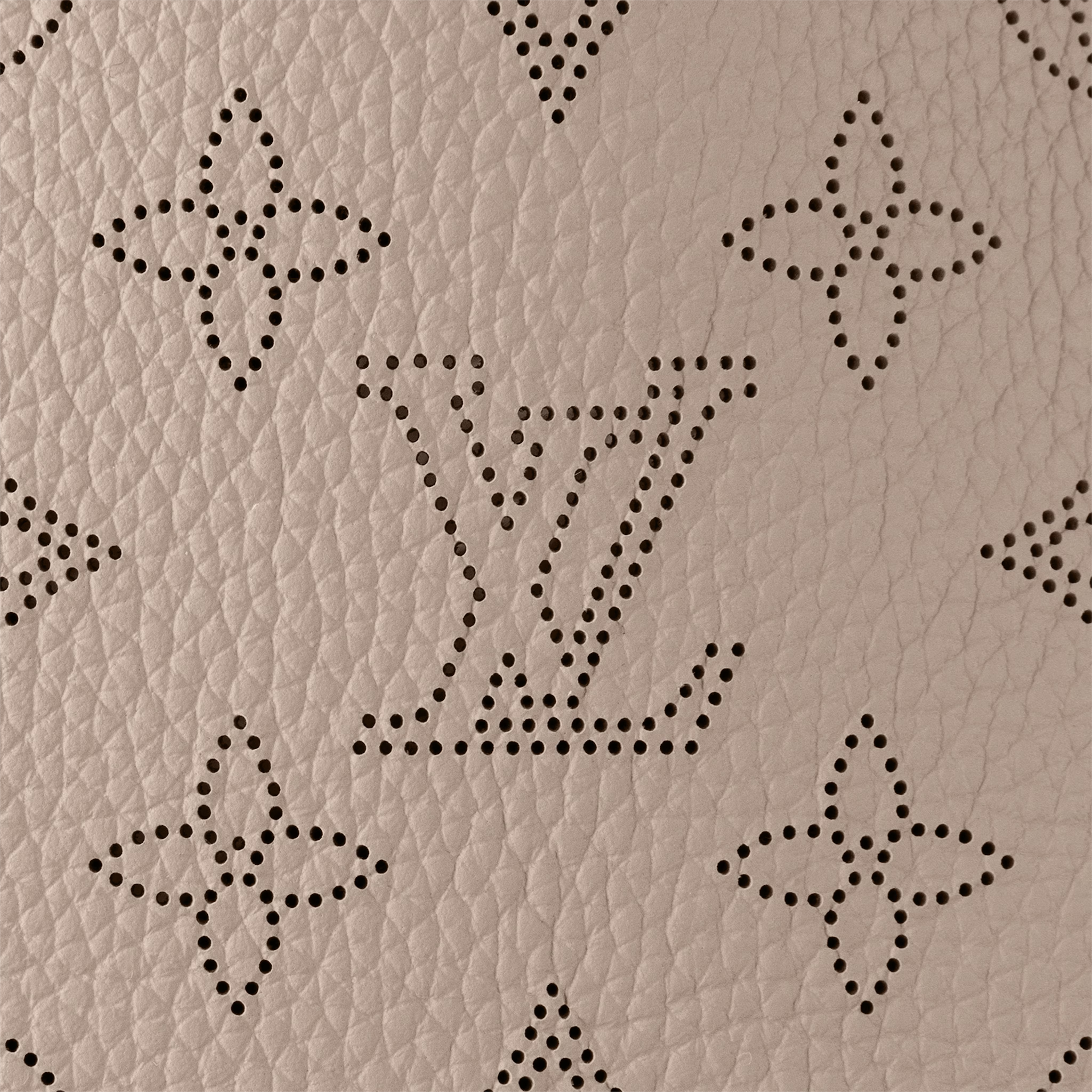 Louis Vuitton Mahina Leather Carmel Hobo Bag - Beige Galet