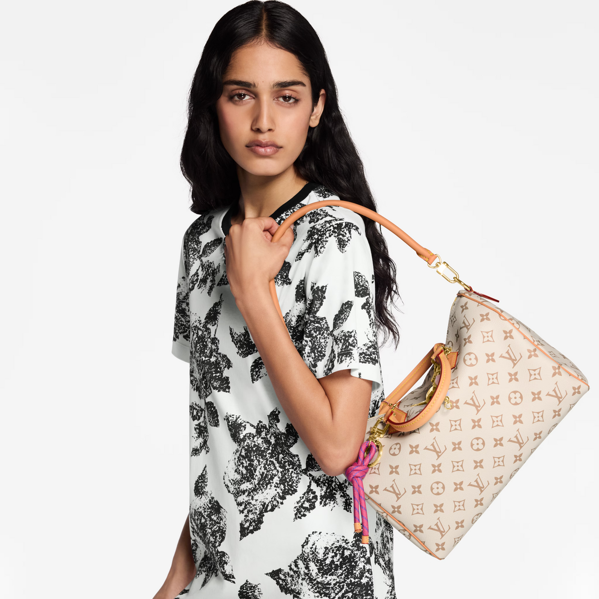 Louis Vuitton Speedy Soft 30 Lucky Handbag – Monogram Dune