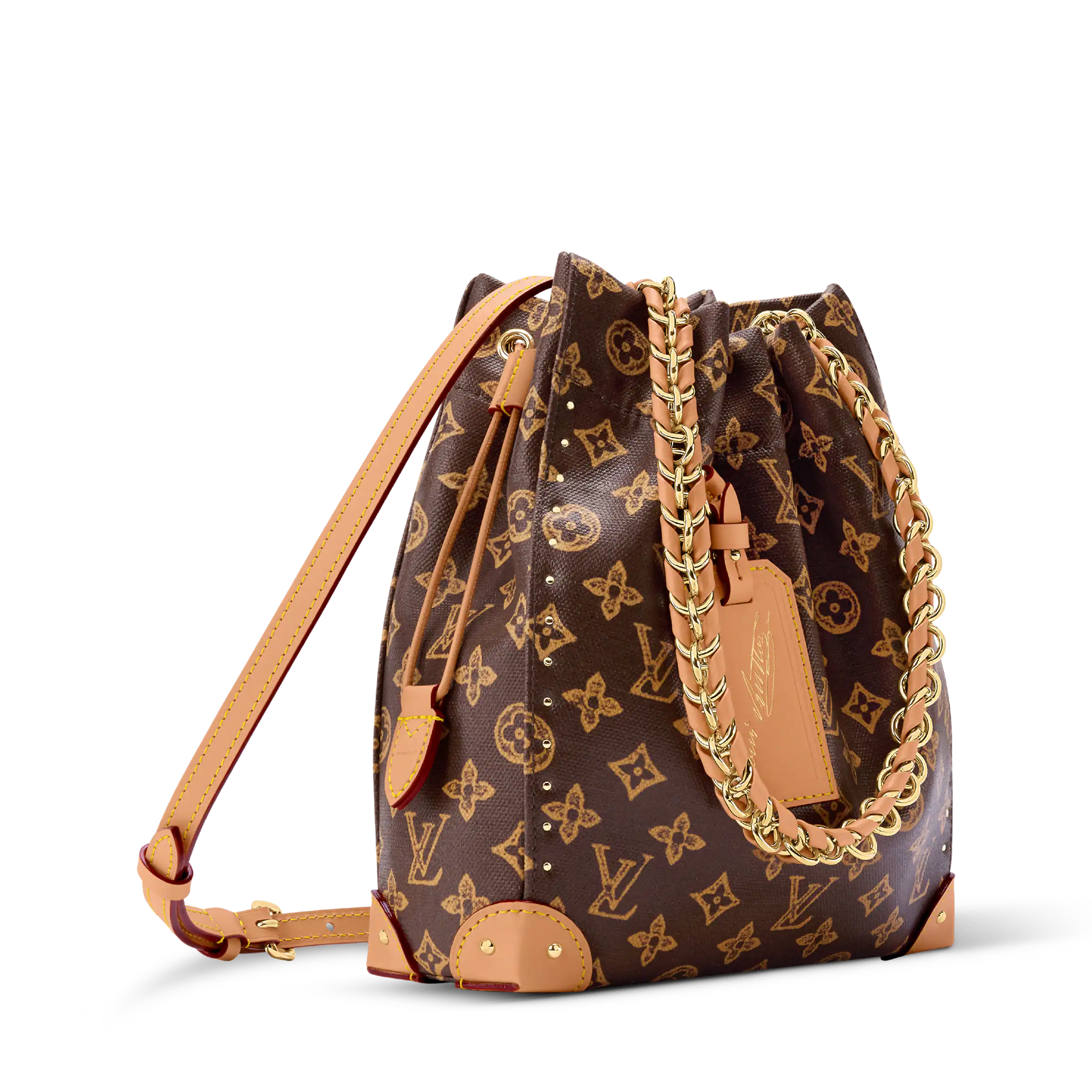Louis Vuitton Noé Trunk Handbag – Brown