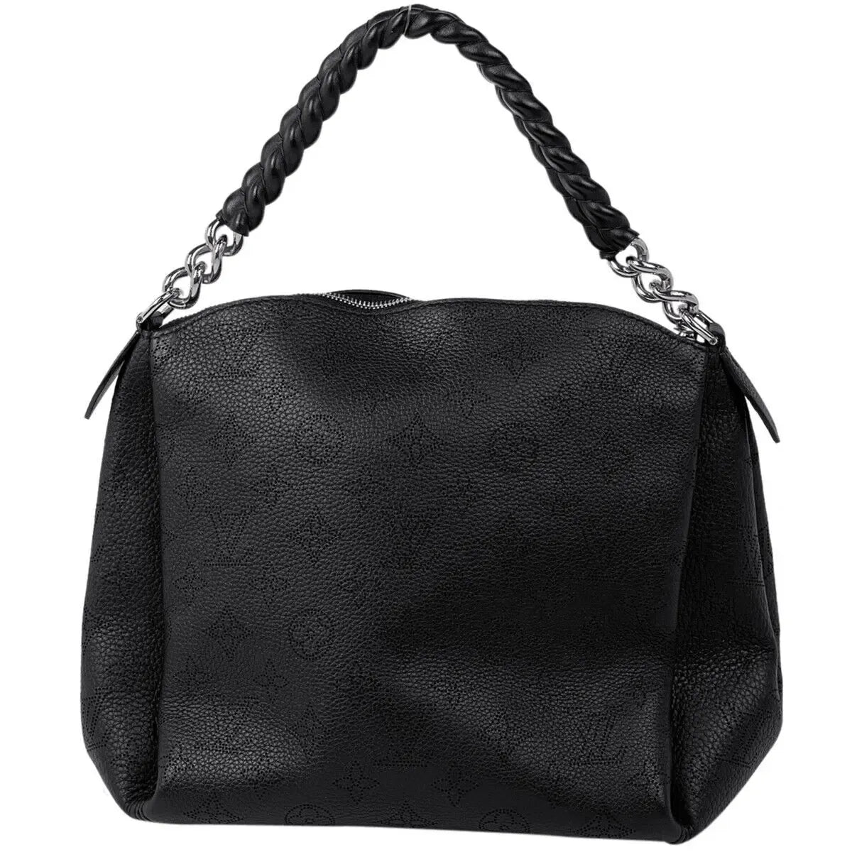 Louis Vuitton Mahina Babylone Chain BB Shoulder Bag - Black