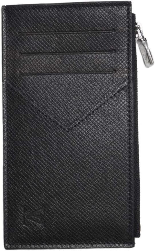 Louis Vuitton Taiga Coin Card Holder Wallet – Black