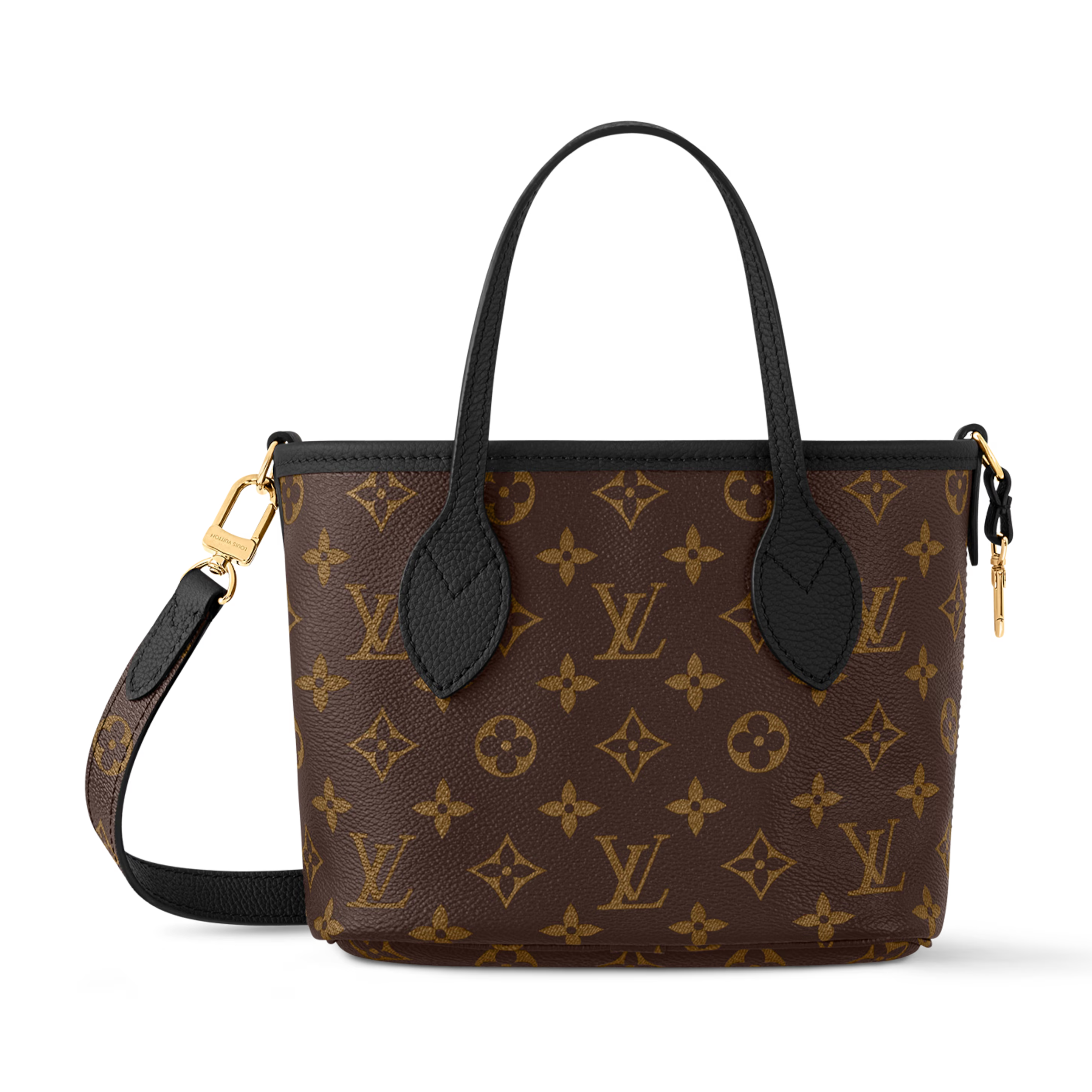 Louis Vuitton Reversible Monogram Neverfull Inside Out BB Handbag – Black