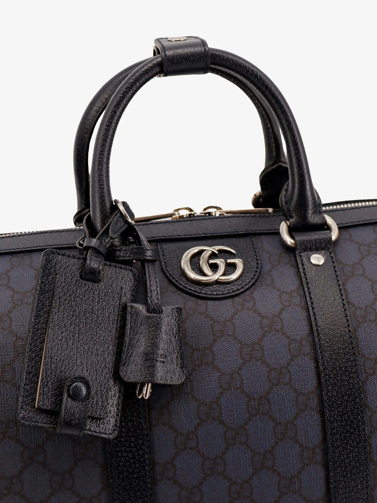 Gucci GG Supreme Fabric Ophidia Duffel Bag – Blue