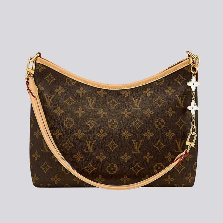 Louis Vuitton Monogram Carryall Shoulder Bag - Brown