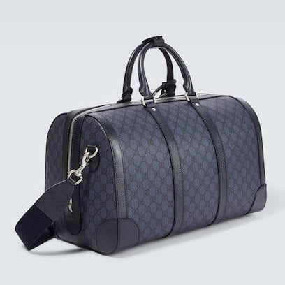Gucci GG Supreme Fabric Ophidia Duffel Bag – Blue