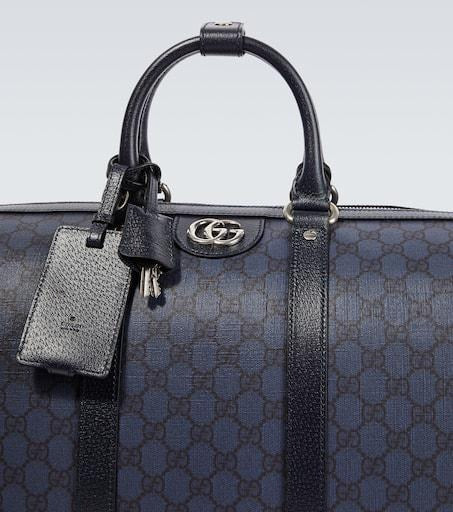 Gucci GG Supreme Fabric Ophidia Duffel Bag – Blue