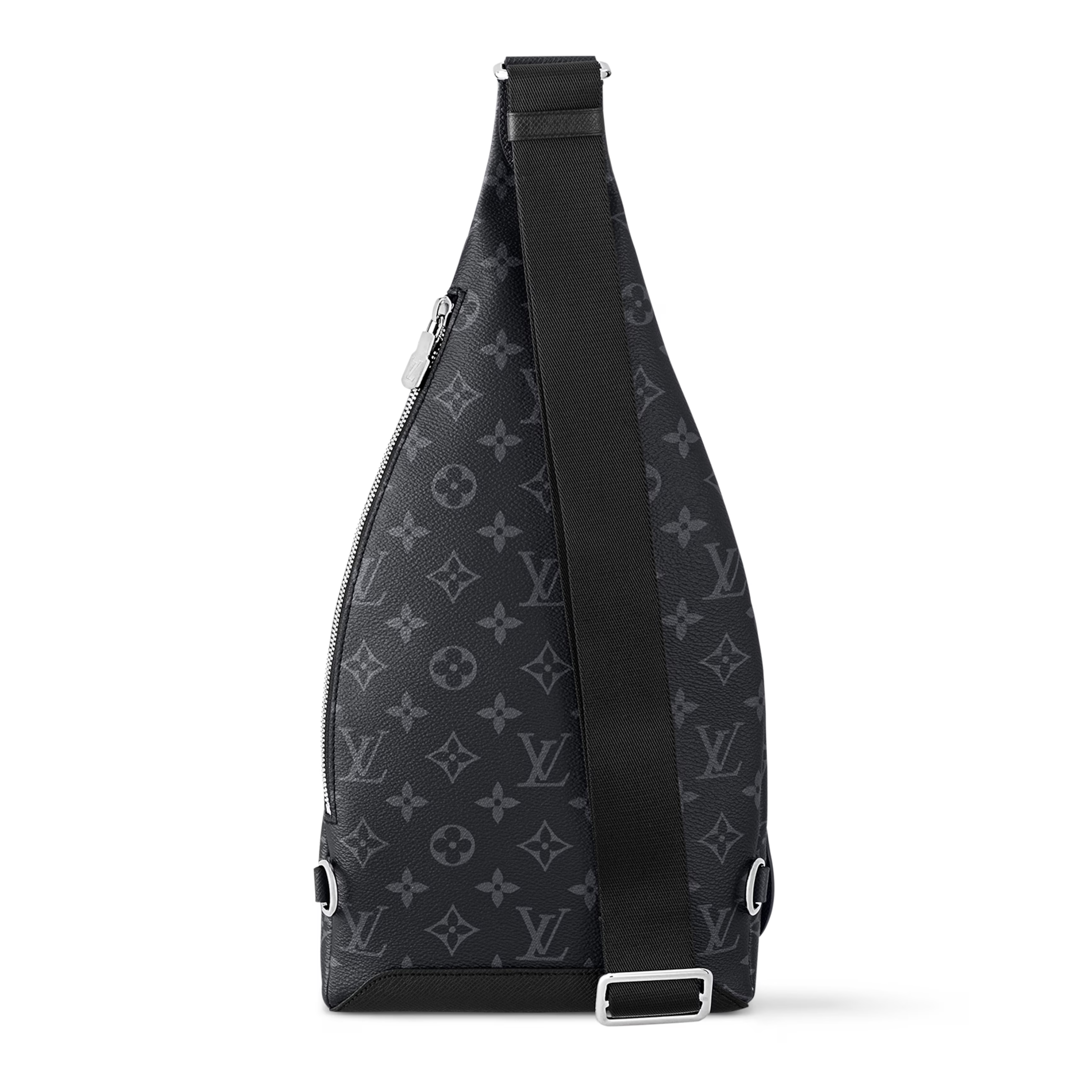 Louis Vuitton Monogram Canvas Taigarama Leather Duo Slingbag – Black