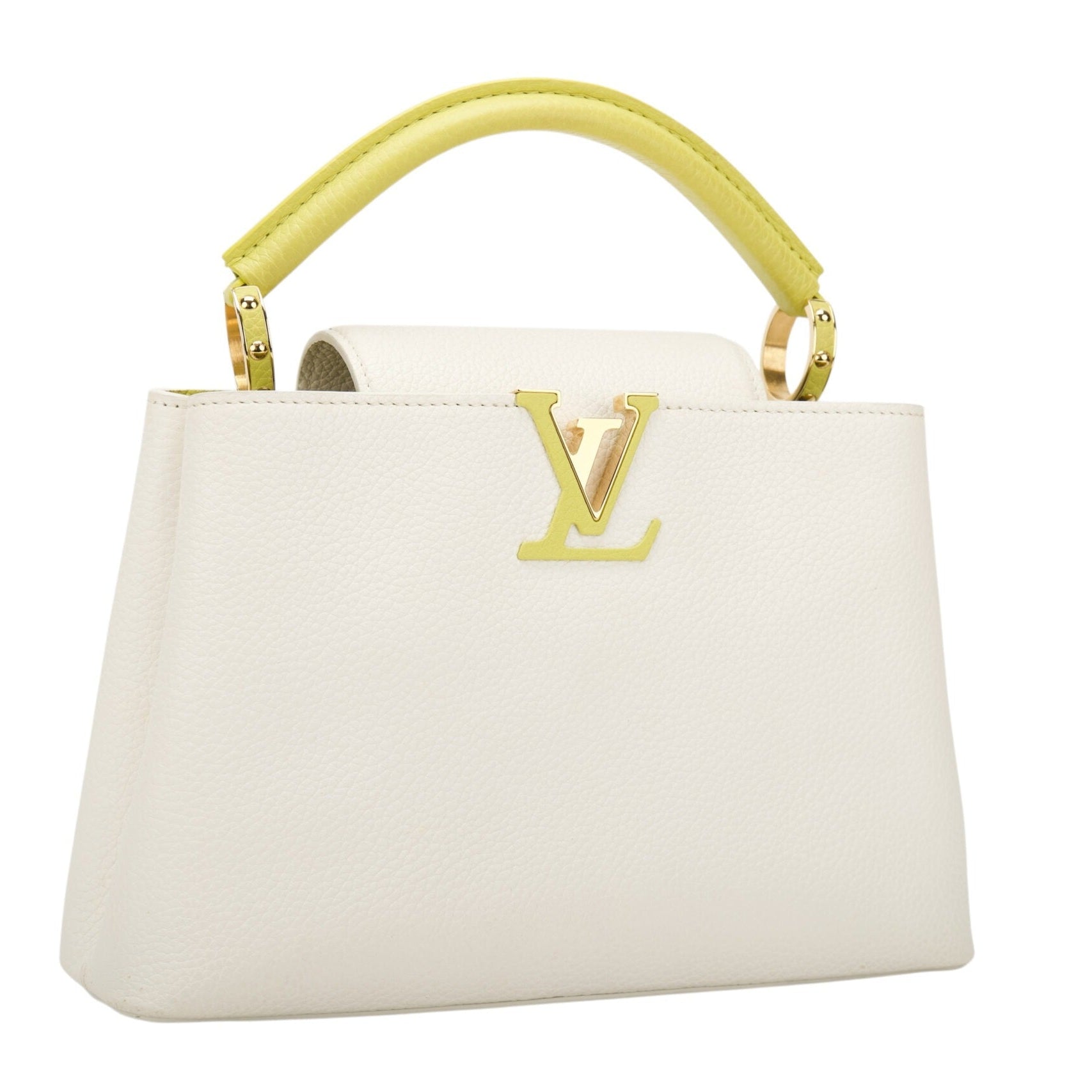 Louis Vuitton Capucines BB Handbag – White