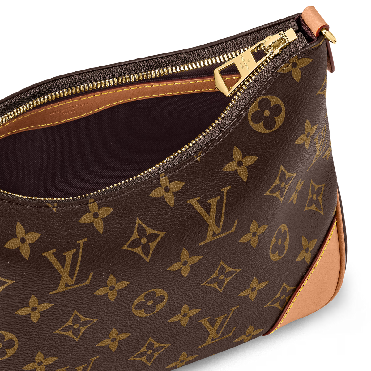 Louis Vuitton Boulogne PM Shoulder Bag - Natural Brown
