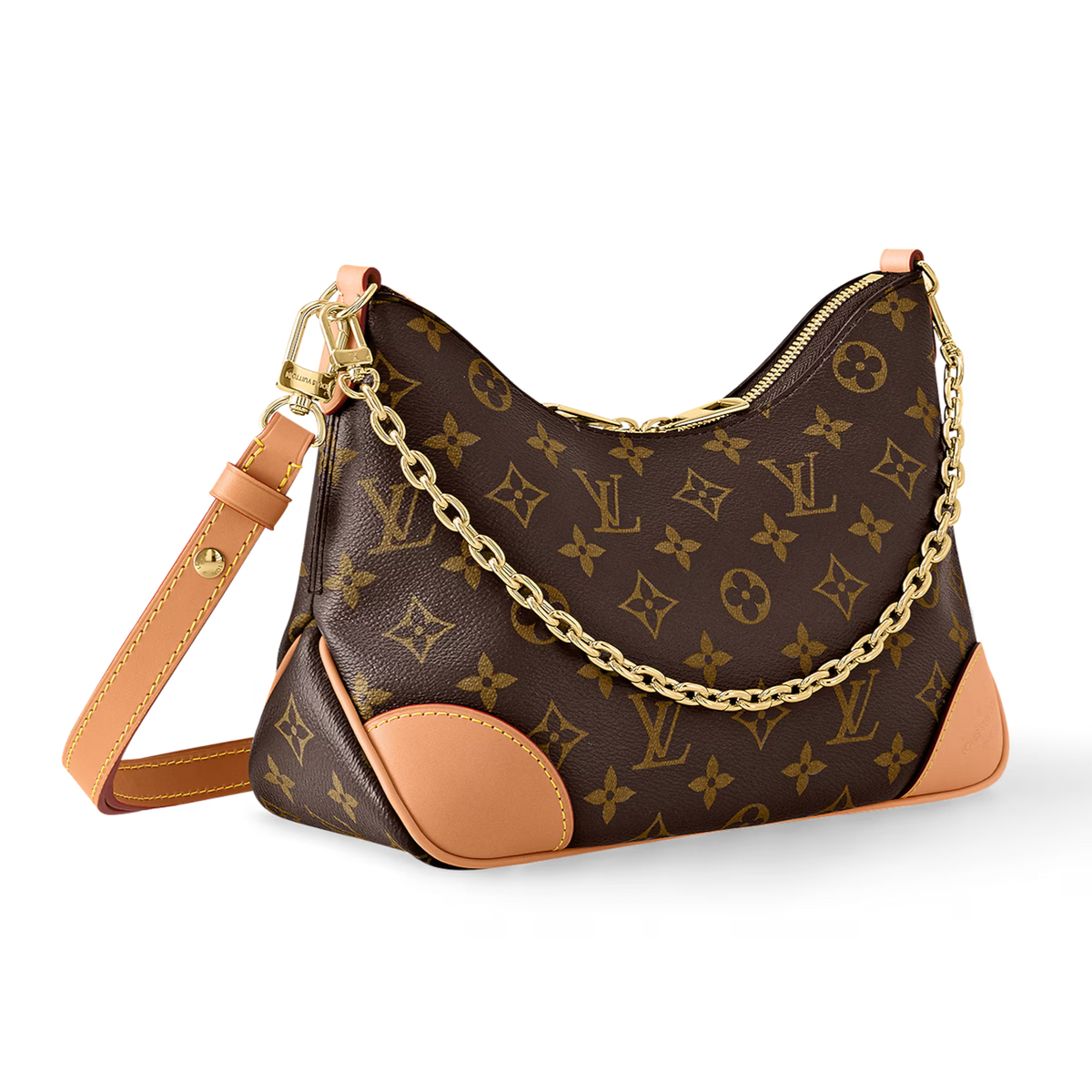 Louis Vuitton Boulogne PM Shoulder Bag - Natural Brown