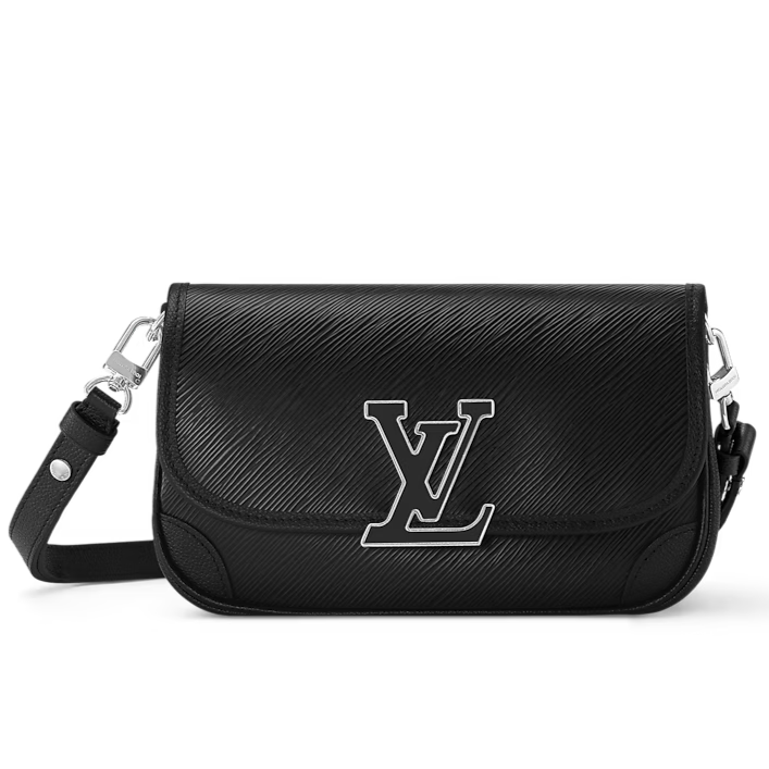 Louis Vuitton Epi Buci Crossbody Bag - Black