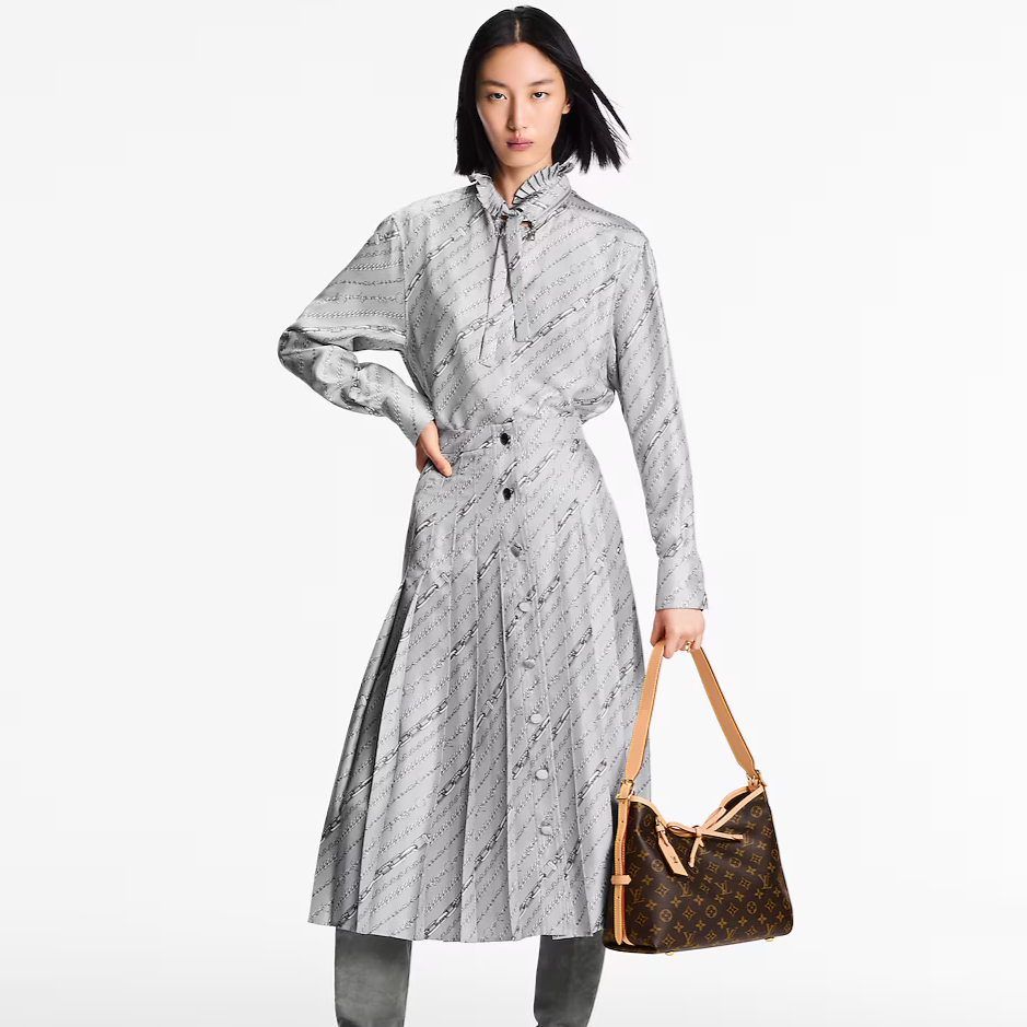 Louis Vuitton CarryAll PM Handbag - Brown