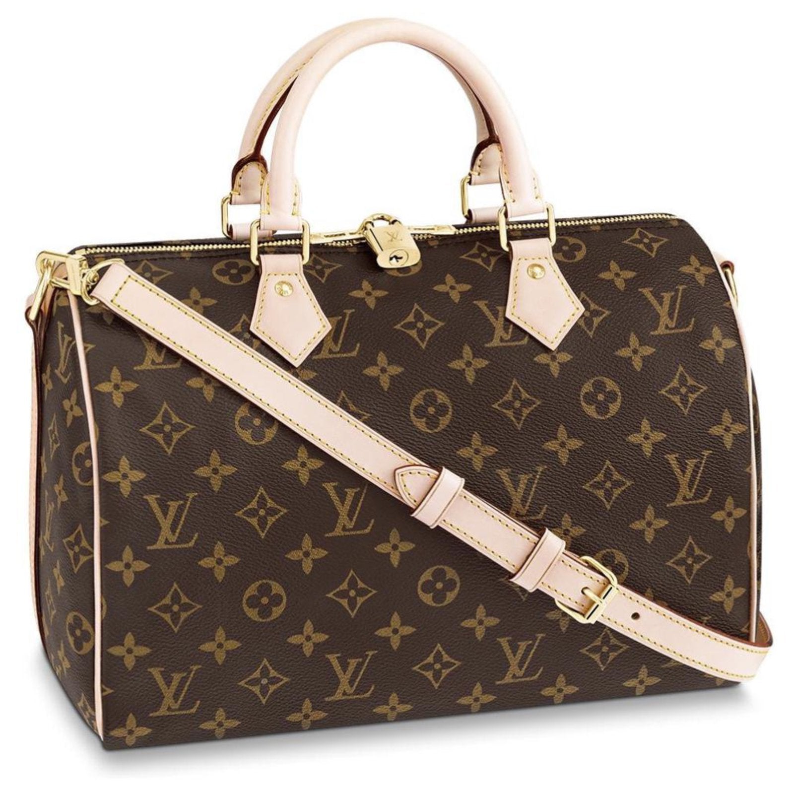 Louis Vuitton Speedy Bandoulière 25 Handbag - Brown