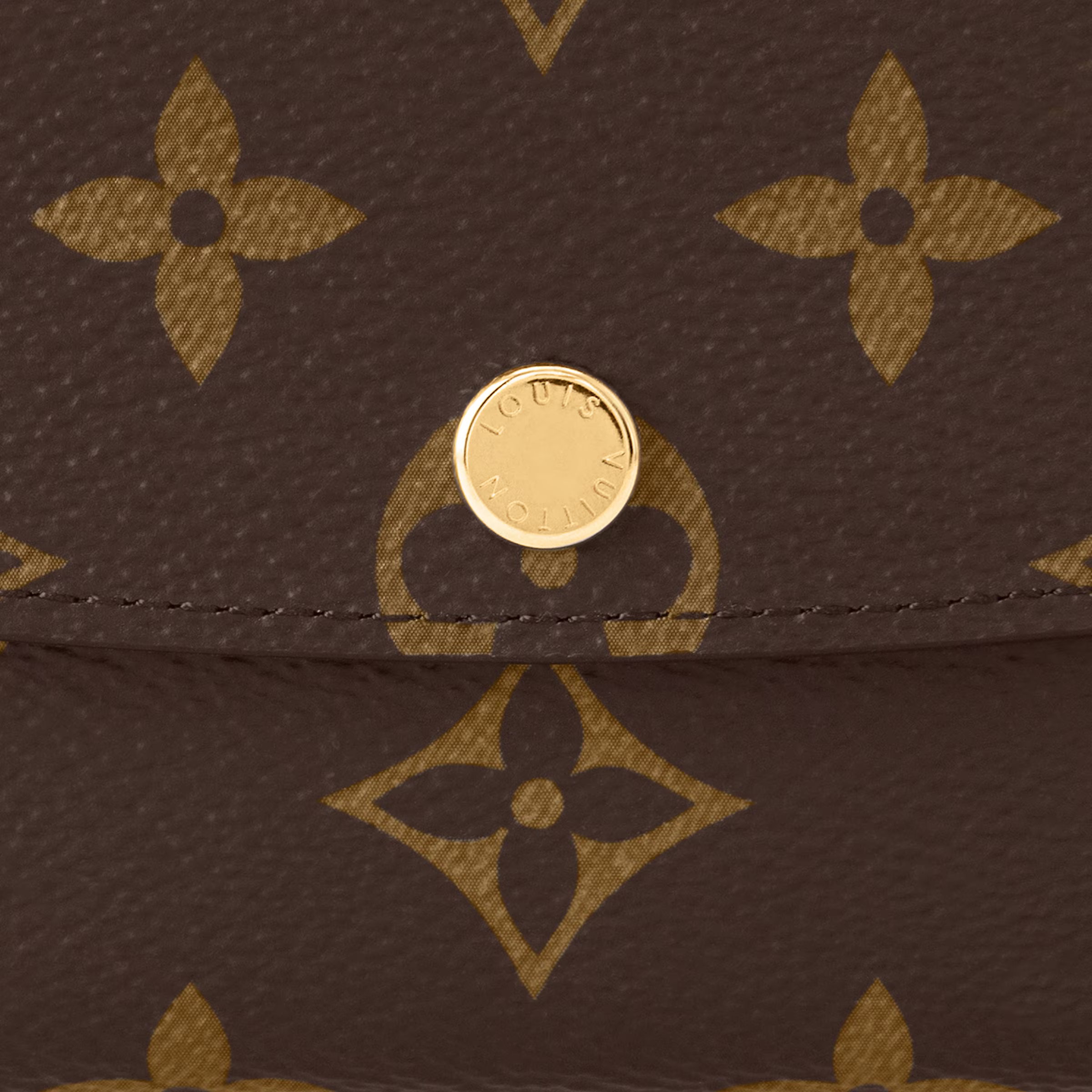 Louis Vuitton Monogram Emilie Wallet - Brown