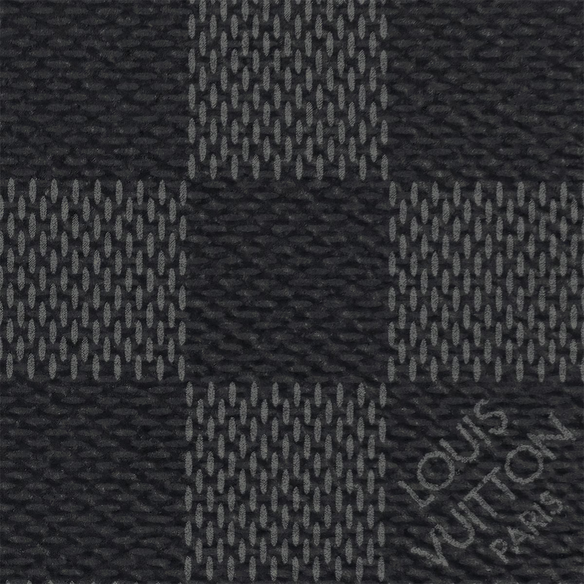 Louis Vuitton Damier Graphite Key Pouch - Black
