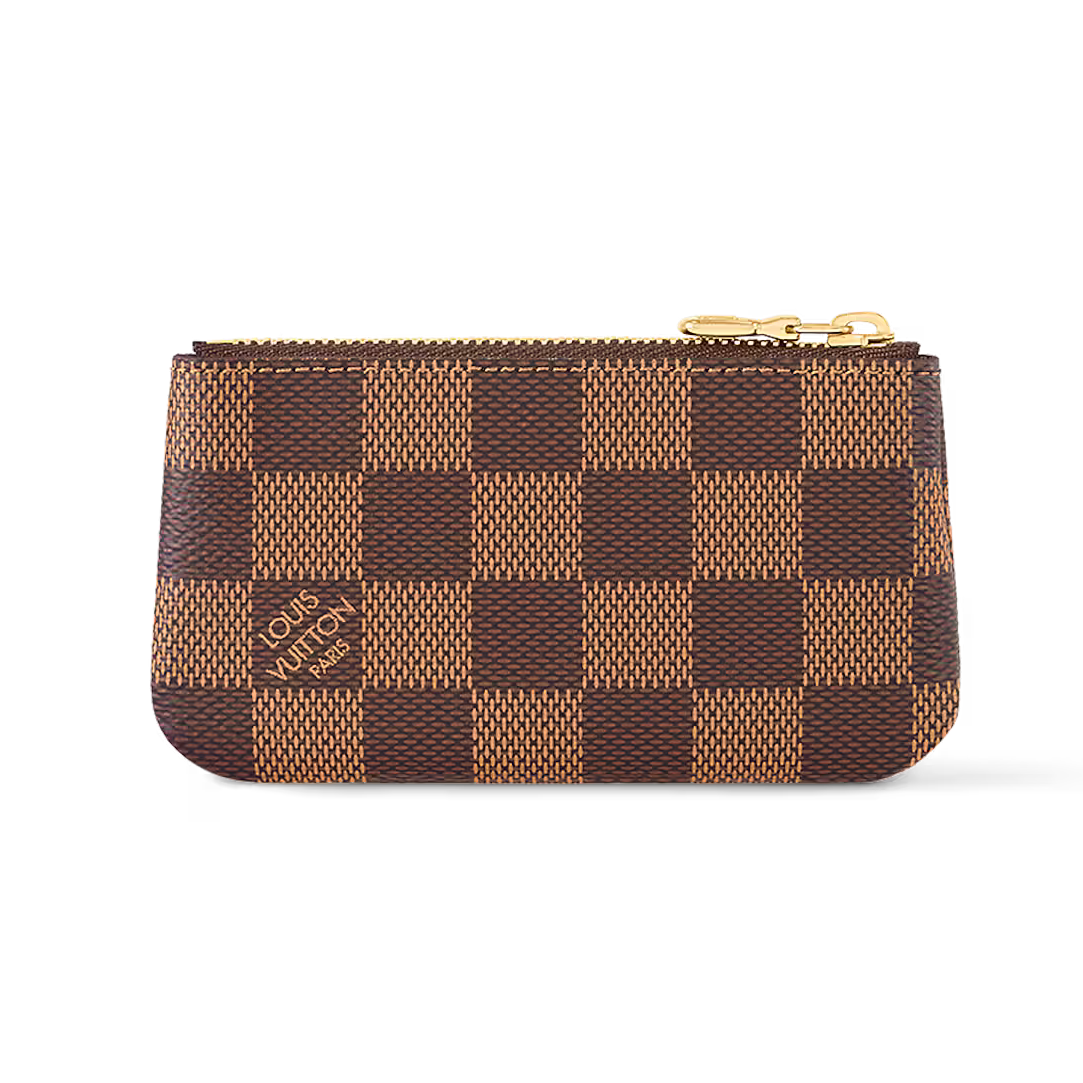 Louis Vuitton Damier Ebene Key Pouch - Brown