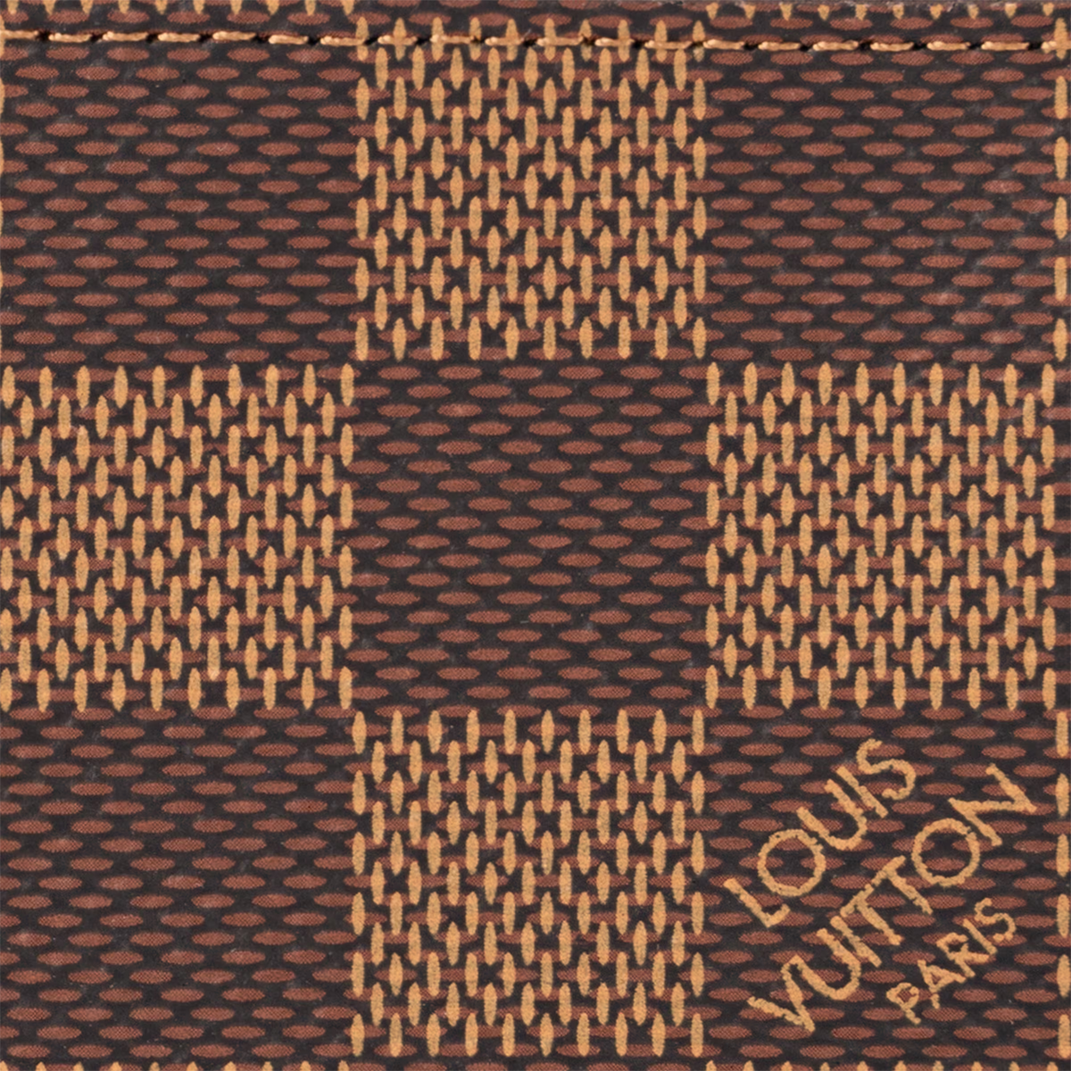Louis Vuitton Damier Ebene Key Pouch - Brown