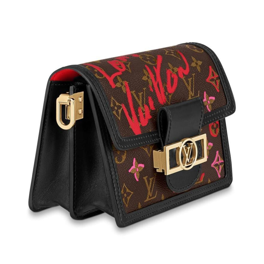 Louis Vuitton Fall In Love Mini Dauphine Shoulder Bag - Monogram Brown