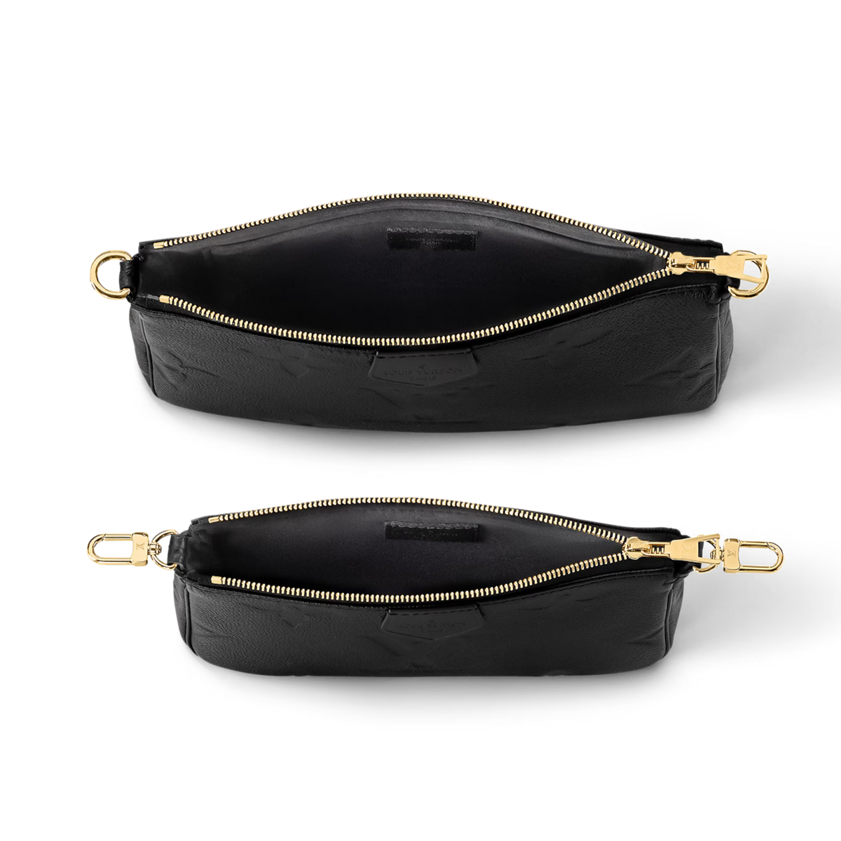 Louis Vuitton Multi Pochette Accessoires Crossbody Bag - Black