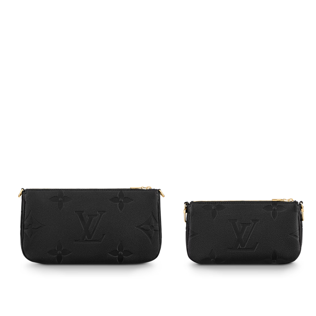 Louis Vuitton Multi Pochette Accessoires Crossbody Bag - Black