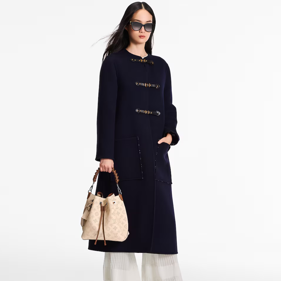 Louis Vuitton Muria Bucket Bag - Creme Beige