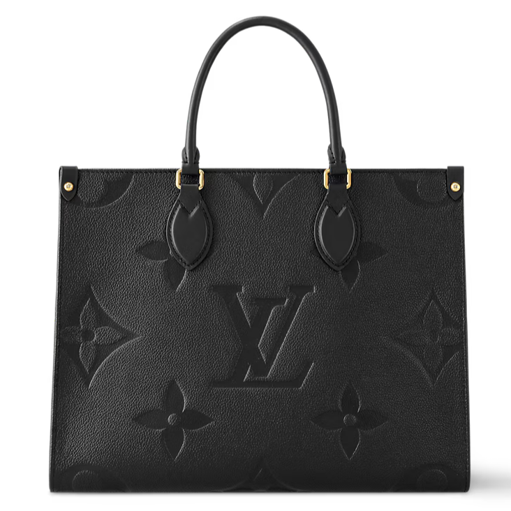 Louis Vuitton OnTheGo PM Tote Bag - Black Noir Obscur
