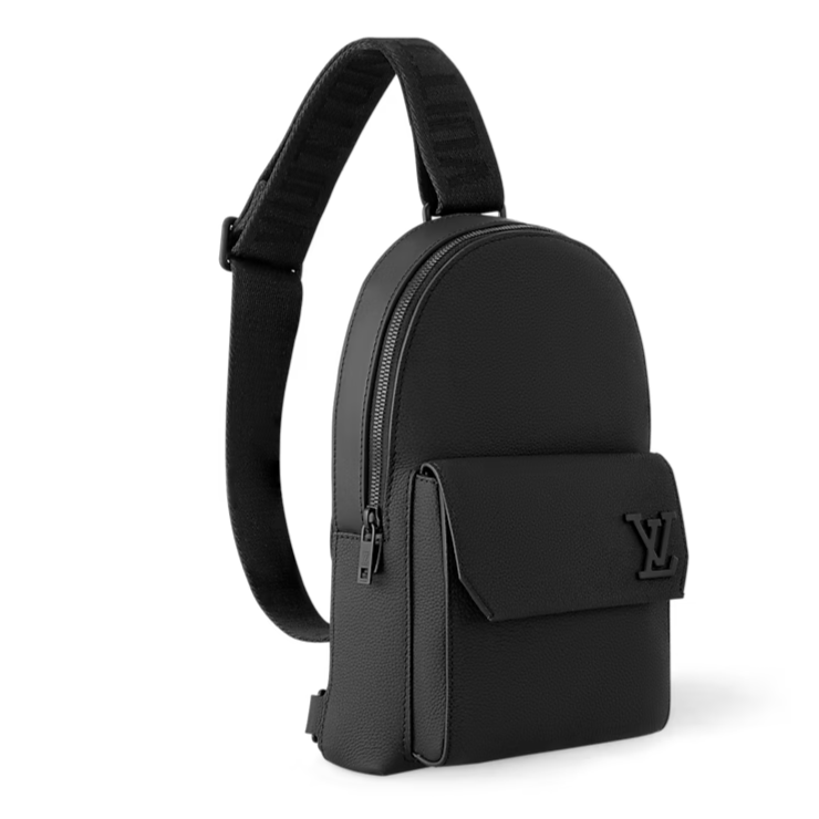 Louis Vuitton Pilot Slingbag Bagpack - Black