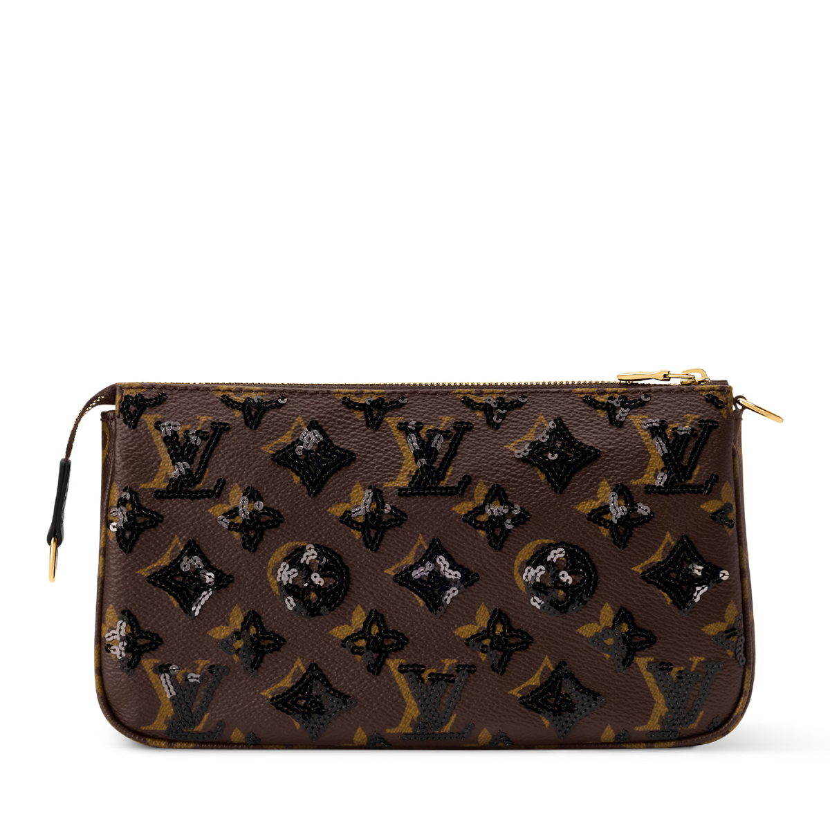 Louis Vuitton Monogram Noir Pochette Accessoires Shoulder Bag – Brown