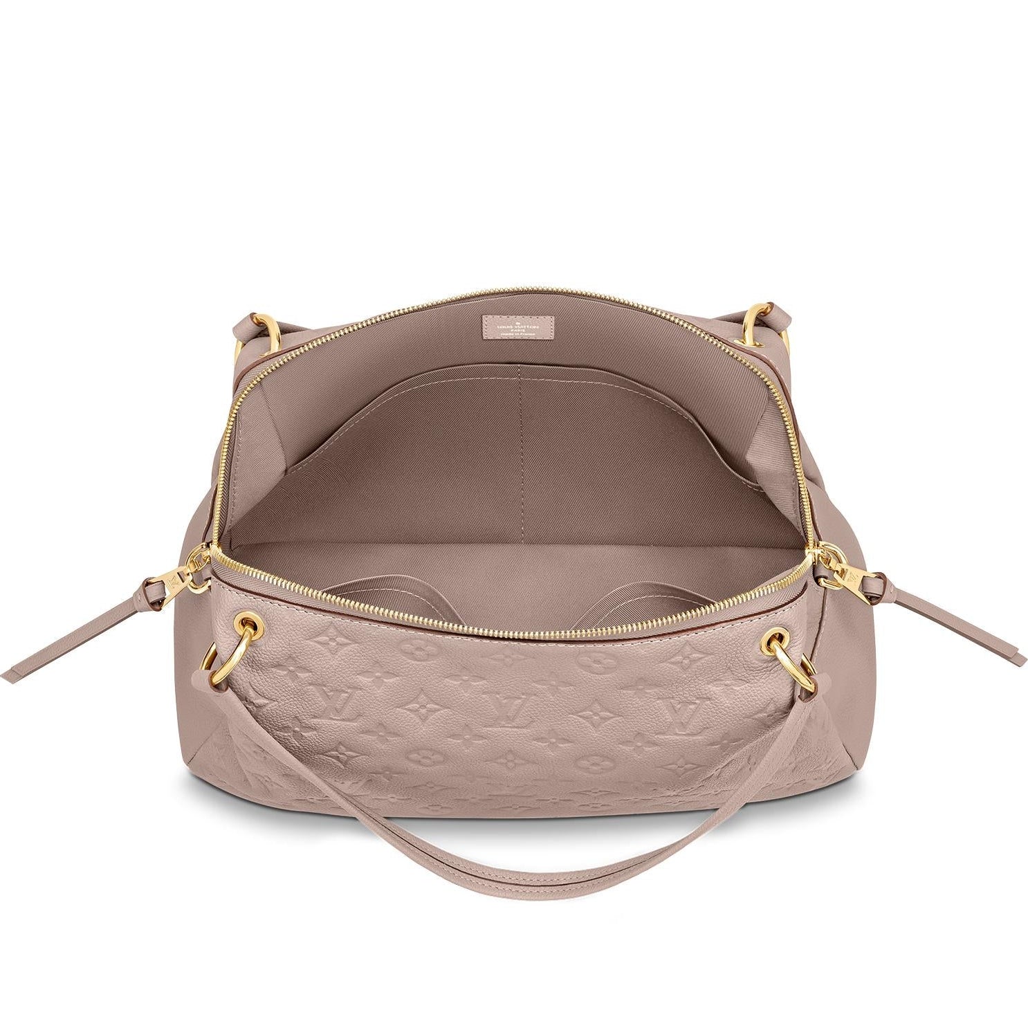 Louis Vuitton Monogram Empreinte Ponthieu PM Shoulder Bag - Beige