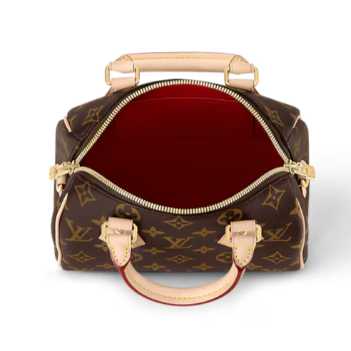 Louis Vuitton Speedy Bandoulière 20 Handbag - Brown / Fuchsia