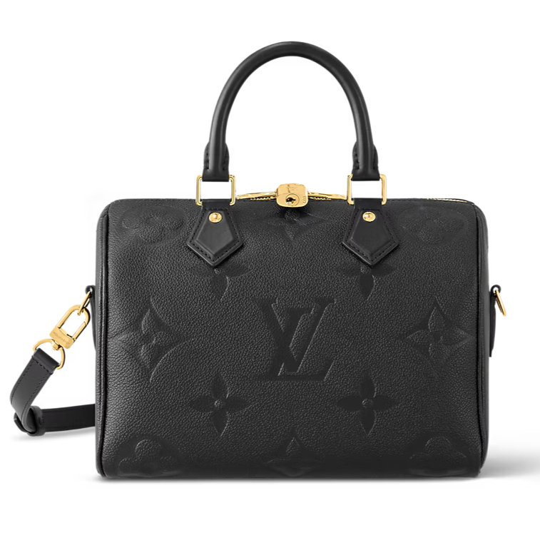 Louis Vuitton Speedy Bandoulière 25 Handbag - Black