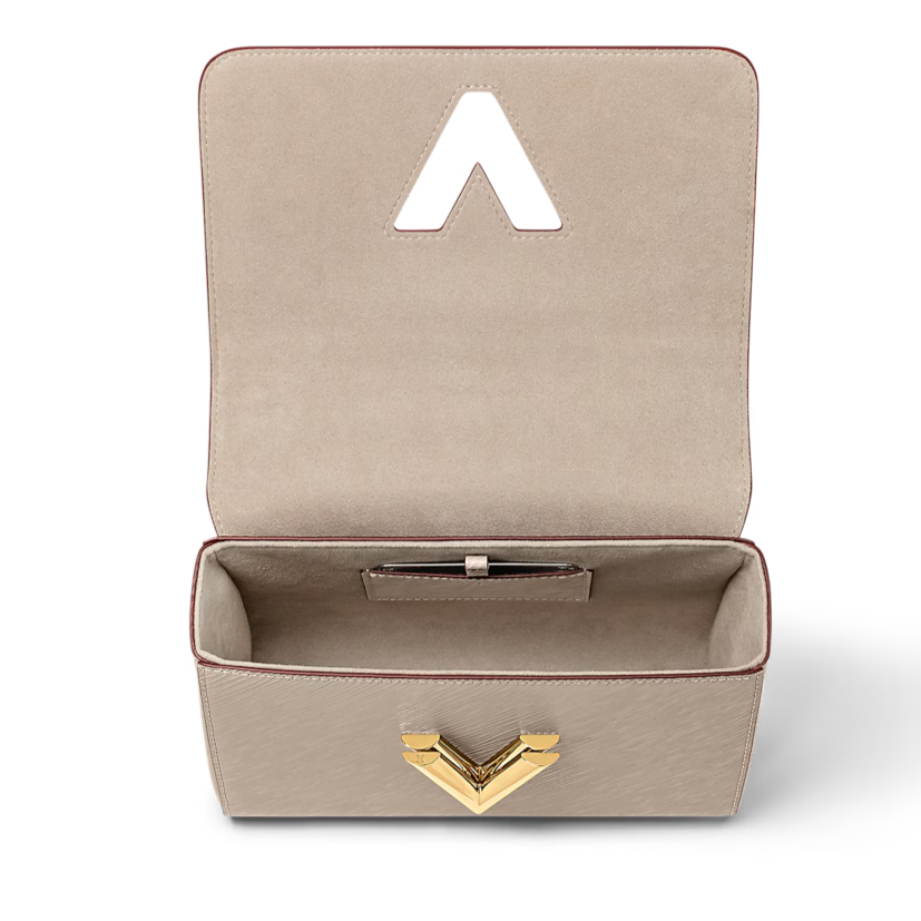 Louis Vuitton Twist MM Shoulder Bag - Galet