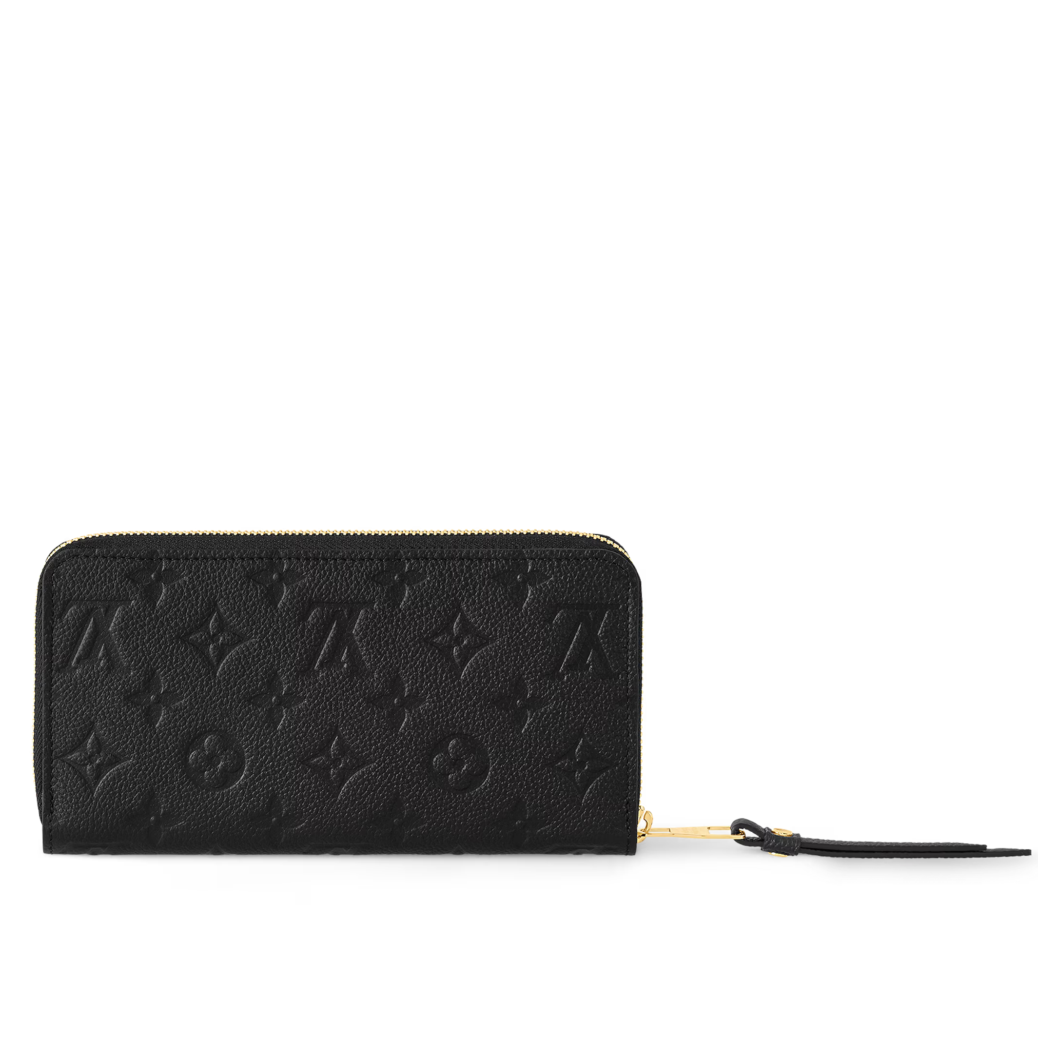 Louis Vuitton Monogram Empreinte Zippy Wallet - Black