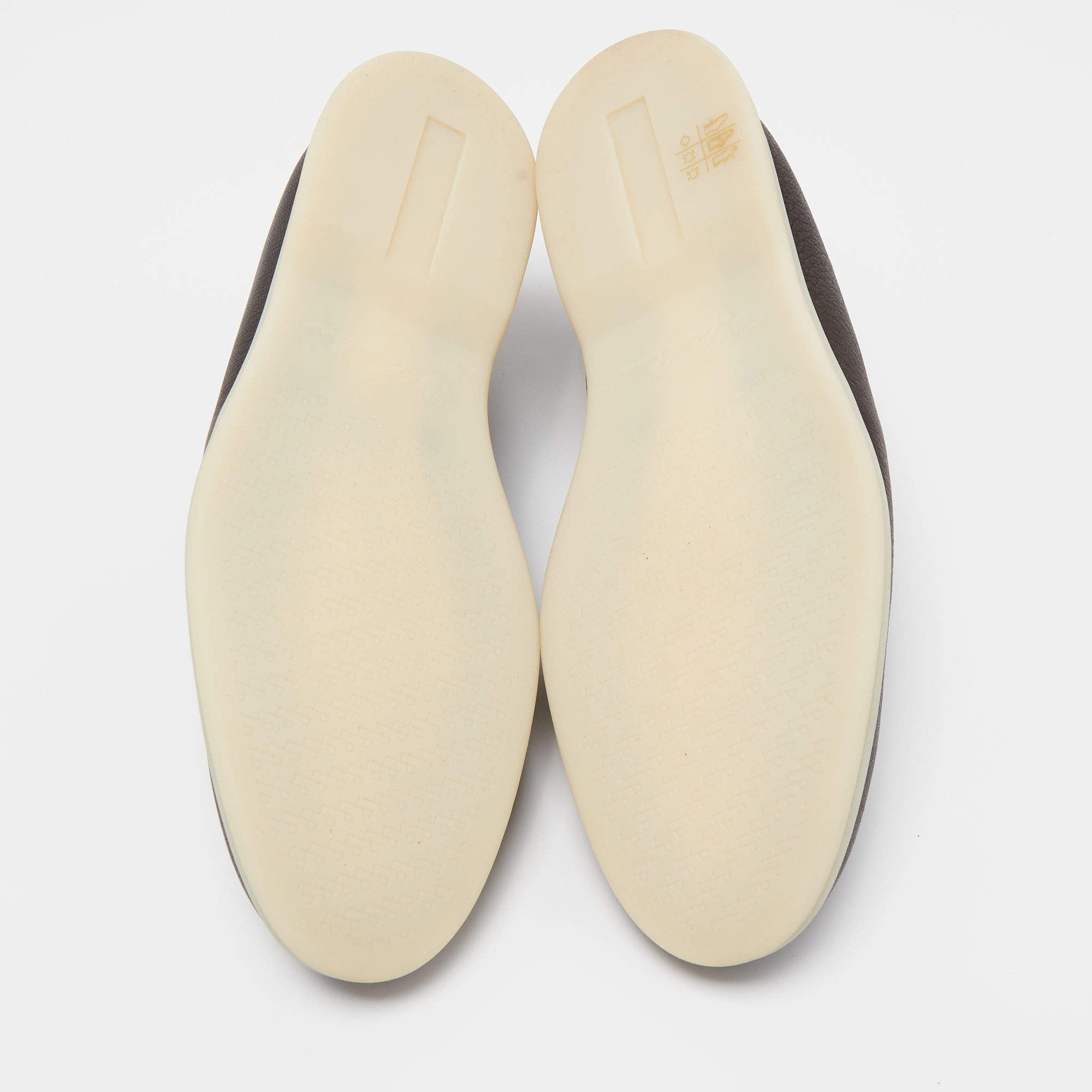 Loro Piana Open Walk Full-Grain Leather Boots – Dark Brown (146)