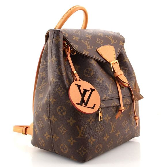 Louis Vuitton Montsouris PM Backpack - Brown Monogram
