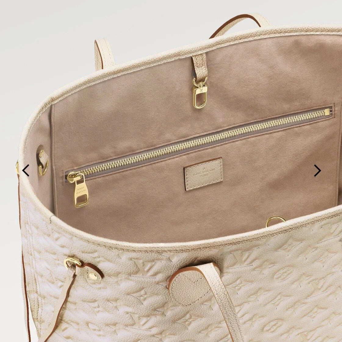 Louis Vuitton Summer Stardust Neverfull MM Tote Bag - Beige Clair