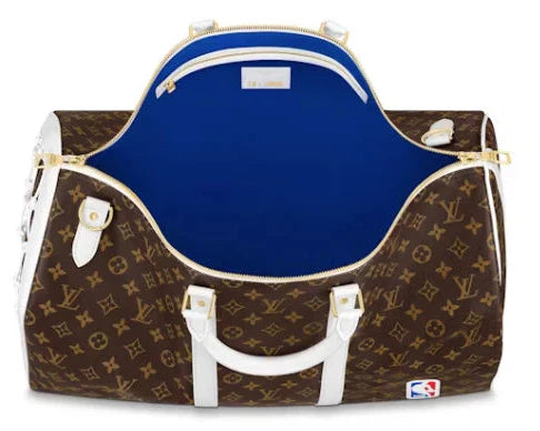 Louis Vuitton x NBA Monogram Keepall Bandoulière 55 Duffle Bag - Brown