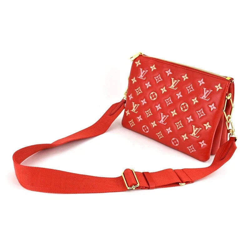 Louis Vuitton Coussin PM Shoulder Bag - Red
