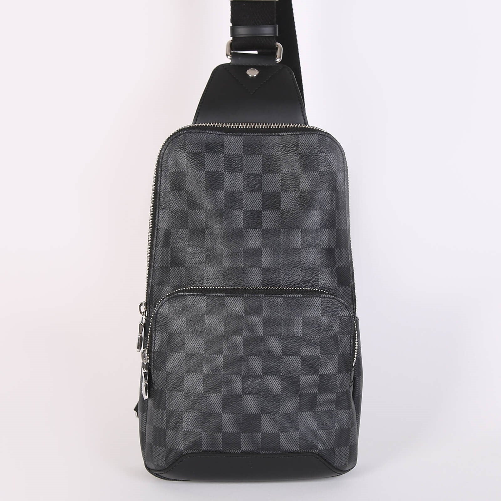Louis Vuitton Damier Graphite Avenue Slingbag Crossbody - Black