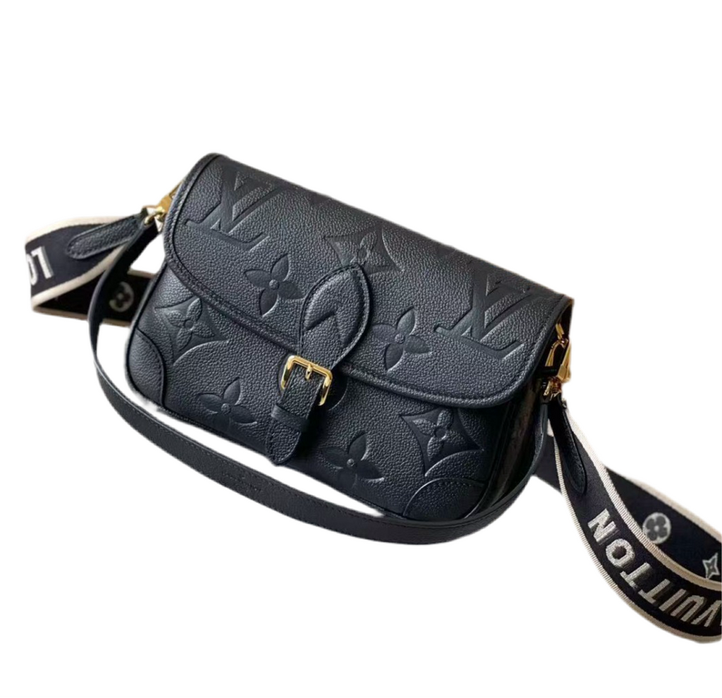 Louis Vuitton Diane Satchel Handbag - Noir Obscur