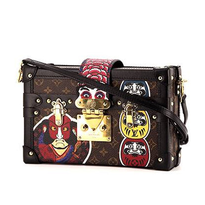 Louis Vuitton x Yamamoto Kansai Monogram Canvas Petite Malle Handbag - Brown